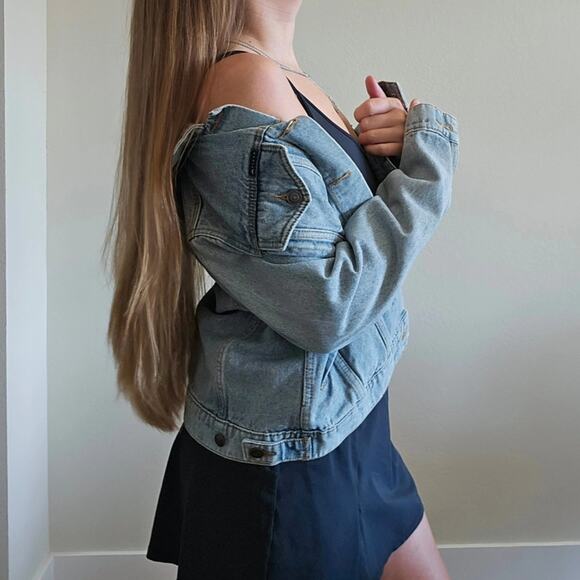 Rusty Light Wash Denim Jacket - Picture 2 of 8